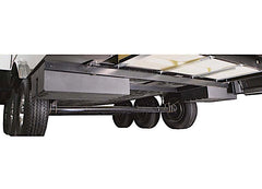Lippert 175180 Underchassis Storage Container Double No Spare Tire Carrier 96inl X 19.125inw