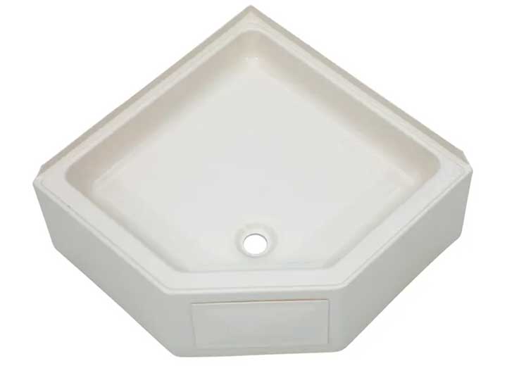 Lippert 298087 27in X 27in Corner Shower Pan Cd Par