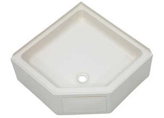 Lippert 298087 27in X 27in Corner Shower Pan Cd Par