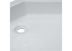 Lippert 325246 27in X 27in Corner Shower Pan Cd Wht