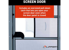 Lippert V000040165 28in X 72in Rh Radius Entry Door