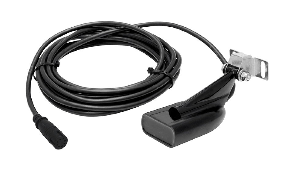 Lowrance LOW00015640001 Transom LOW00015640001 Transducer with Temp 8-Pin 83/200/455/800kHz