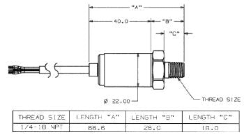 Maretron MARPT0100PSI01 PSI Transducer