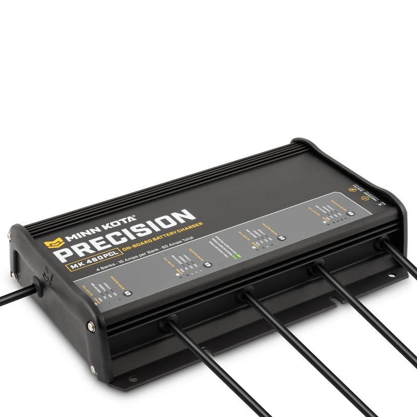 Minn Kota MIN1834604 MK460PCL Precision Charger 4 Bank 15 Amps