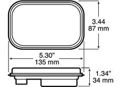 Peterson Mfg 850a-1p Led Stop & Tail Light