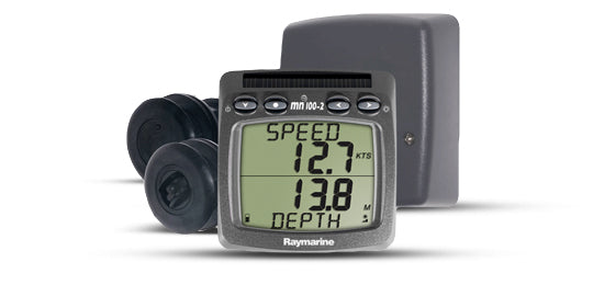 Raymarine RAYT100 Wiress Display W/Speed And Depth Transducers