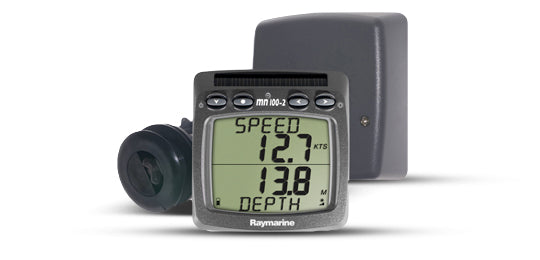 Raymarine RAYT103 Speed/Depth Wireless W/Thru Hull Triducer