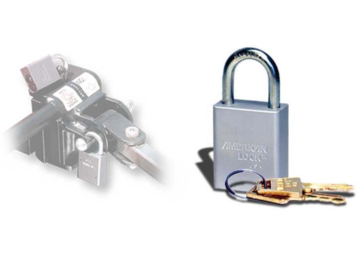 Roadmaster Inc 304 One Receiver Hitch Lock And Two Padlocks For Roadmaster Quickdisconnects