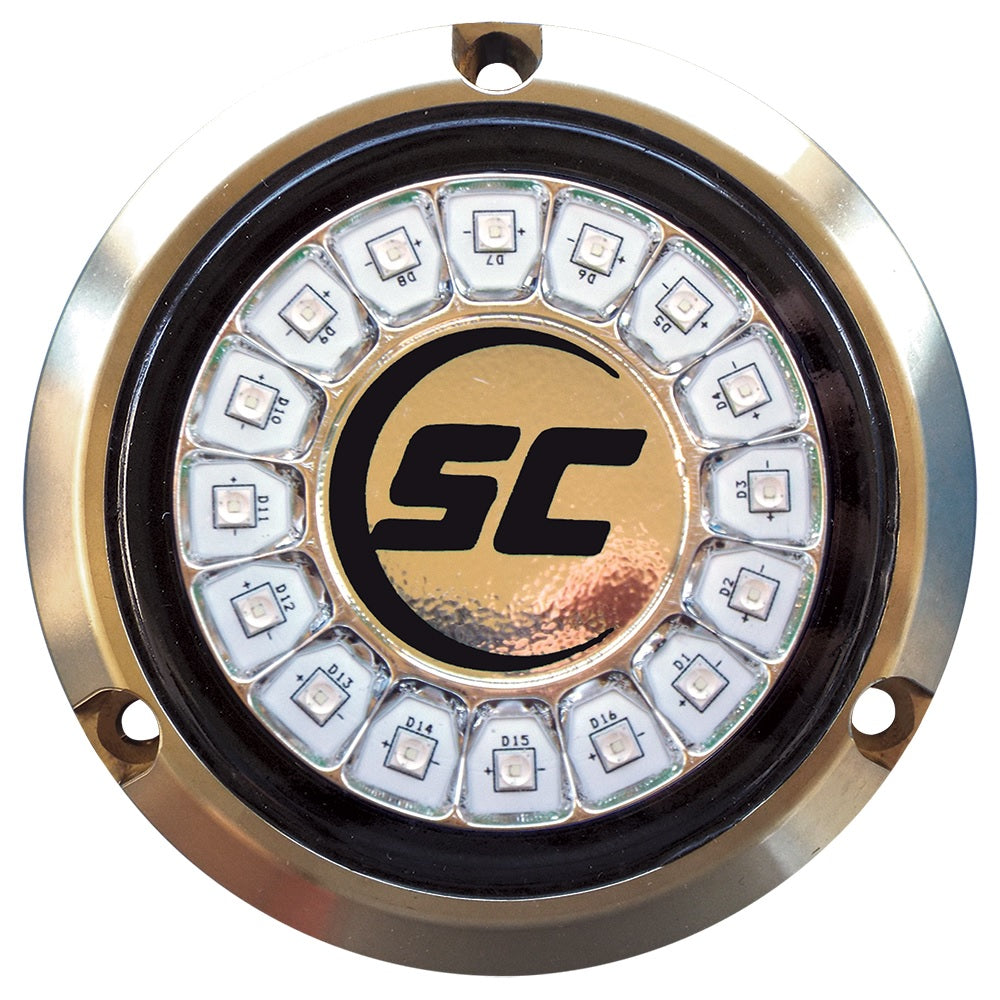 Shadow Caster SCTSCR16GWBZ10 SCR16 Underwater LED Light Great White