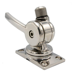 Shakespeare SHA6187 Compact Heavy Duty Stainless Steel 4-Way Ratchet Mount