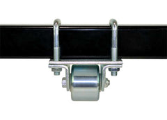 Ultra Fab 48-979017 Hitch Mount Steel Roller Fits 2 1/2 In Bars Silver