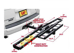 Ultra Fab 48-979033 Mx Hauler Bmx /Scooter Carrierblack