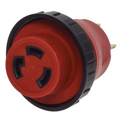 Valterra A10-5030DAVP Mighty Cord Detachable Adapter Plug - 50AM to 30AF, Red (Carded)