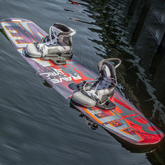 Rave Sports 02395 Lyric Red Wakeboard with RAVE Boots