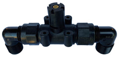B&B Molders 94136 Diverter, 2Way, 1/2 Thread for Panels