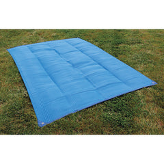 Camco 42881 Reversible Awning Leisure Mat - 6' x 9', Blue