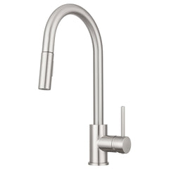 Dura Faucet DF-MK530SLK-SN Streamline Pull-Down RV Kitchen Faucet - Brushed Satin Nickel