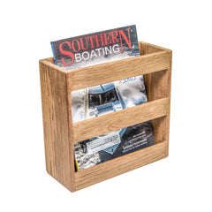 Whitecap 62504 Teak Magazine/Utility Rack