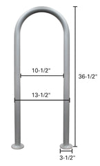 Extreme Max 3005.4293 Universal Aluminum Hand Rail - 36"