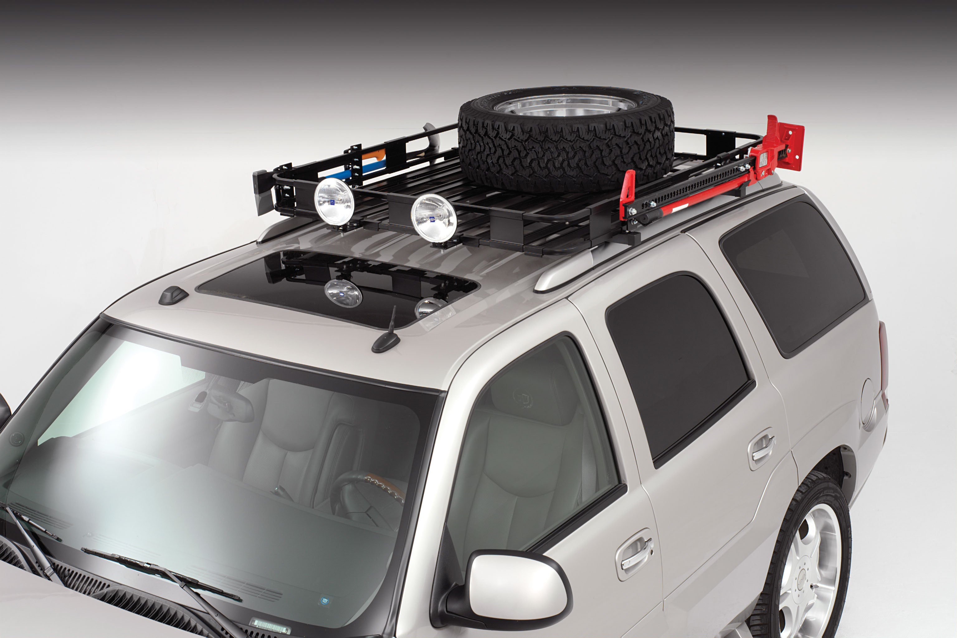 Surco S4050 Safari Roof Cargo Basket and Cross Bars - 40" x 50"