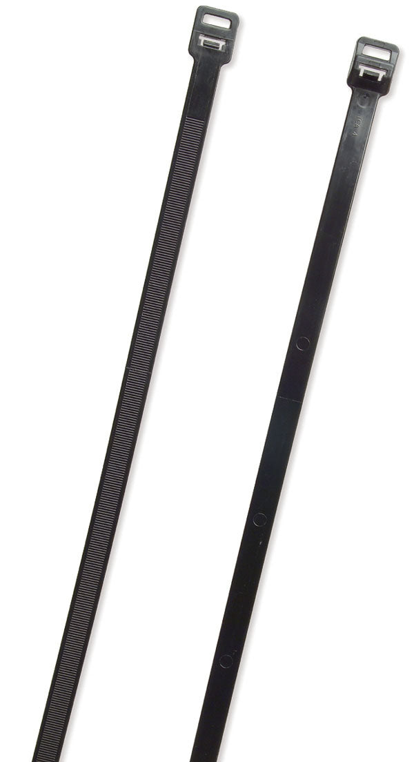 Grote 83-6163 Nylon Cable Ties - Releasable Ties - 22.40" Length, 100 Pack