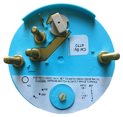 Faria 39040 Kronos Tachometer Gauge with Hourmeter 7000 RPM Gas Outboard - 4"