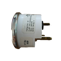 Faria 13805 Chesapeake Stainless Steel Voltmeter (10-16 VDC) - 2", White