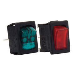 JR Products 12765 Mini-Illuminated On/Off Switch - Red/Black