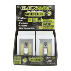 AP Products 025-020 Glow Max Cordless Light Switch - 200 Lumens, 12 Pack