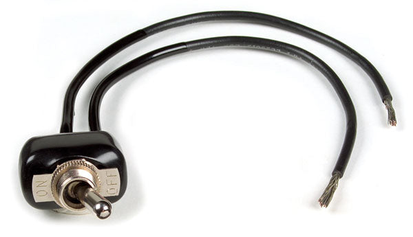 Grote 82-2111 Toggle Switch - Heavy Duty, On/Off, Sealed, w/ 8" Lead, 20A