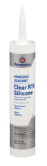Permatex 80855 Clear RTV Silicone Adhesive Sealant - 11 oz.