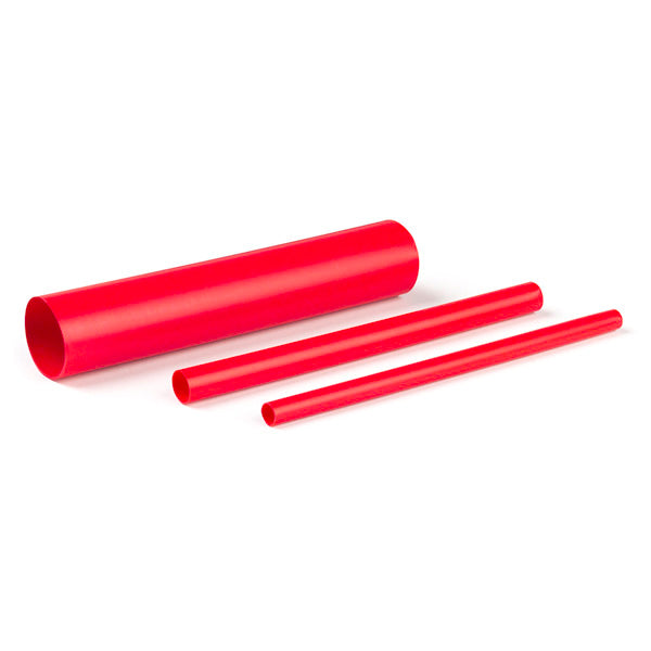 Grote 84-6106 Shrink Tube - 3:1, Dual Wall, Red, 1/8" x 6", Pack of 6