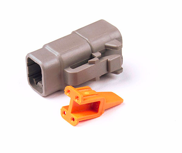 Grote 84-2488 Deutsch DTM Series Housing and Wedgelocks - 4-Way Female Plug