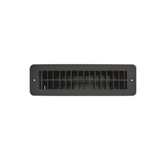 RV Designer H841 Plastic Dampered Vent Register - 2.25" x 10", Black