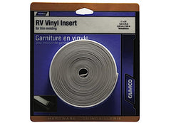 CAMCO 25143 VINYL INSERT 3/4IN X 25FT COLONIAL WHITE