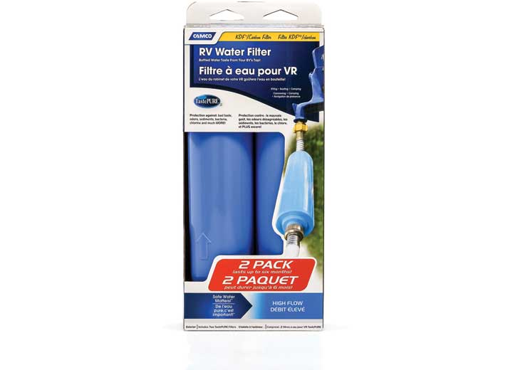 CAMCO 40044 TASTEPURE WATER FILTER (KDF) 2 PACK LLC BILINGUAL