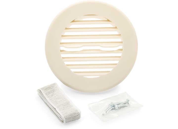 CAMCO 40411 CEILING VENT A/C FIXED LOUVERS BEIGE