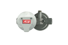 Suburban LP-R524H Horizontal Vent Two-Stage Regulator - Capacity: 160,000 BTU/hr, Inlet: 1/4" FNPT, Outlet: 3/8" NPT