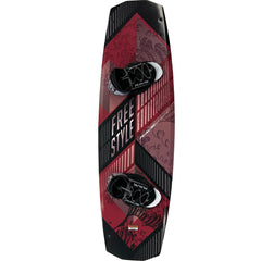 RAVE Sports 03060 Freestyle Red Wakeboard and Binding Package