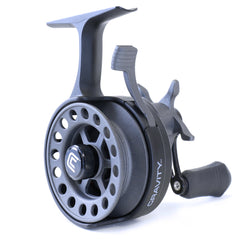 Clam 14480 Gravity Reel - LH Retrieve, Graphite