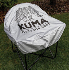 Kuma Outdoor Gear 848-KM-LBCC-SL Lazy Bear Chair Cover #848 - Silver