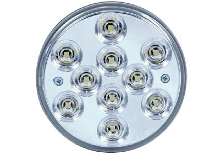 CUSTER PRODUCTS INC CPL4CL-10 4IN ROUND CLEAR 10 LEDS