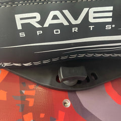 Rave Sports 02395 Lyric Red Wakeboard with RAVE Boots