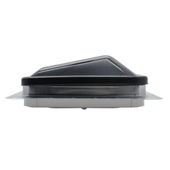 Ventline V2119-503-00 Ventadome V2119 Series Radius Corner Powered Ventilator 12V DC - Smoke Lid, Birch White Screen