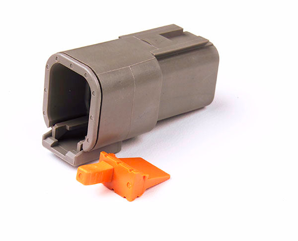 Grote 84-2491 Deutsch DTM Series Housing and Wedgelocks - 6-Way Male Receptacle