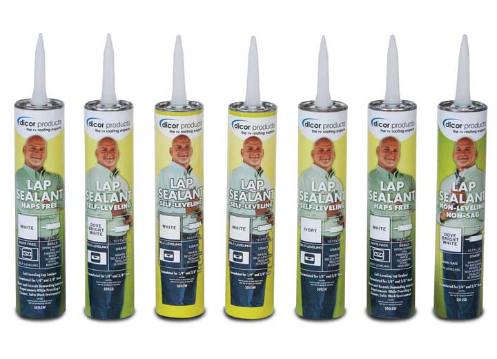 DICOR 505LSW-1 H.A.P.S. FREE LAP SEALANT WHITE CONTAINS NO HAZARDOUS AIR POLLUTANTS