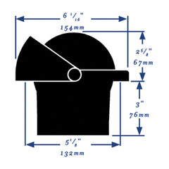 Ritchie Navigation SS-2000 SuperSport Flush Mount - 4-1/2"