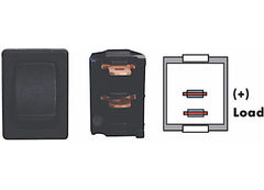 VALTERRA DG218VP MINI ON/OFF SPST BLACK 1/CARD