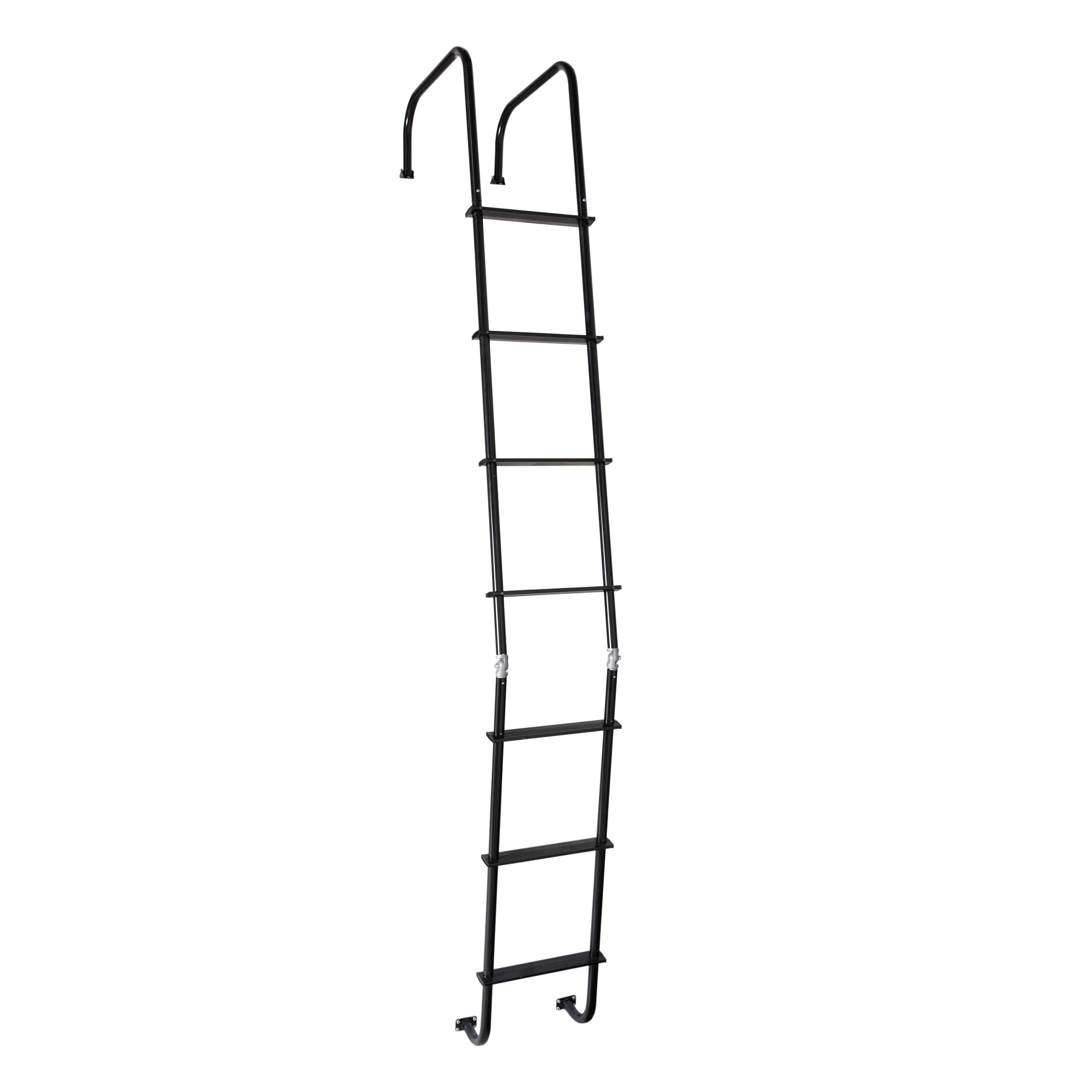 Quick Products QP-ERLB Universal Exterior RV Ladder Black