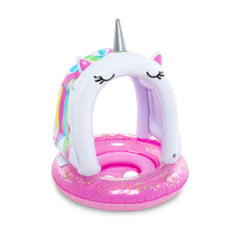 BigMouth BMLF-0035 Inflatable Unicorn Lil' Float with Canopy